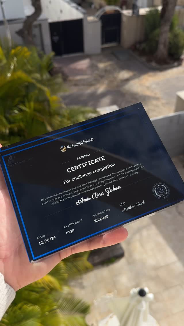 The Funded Trophy π